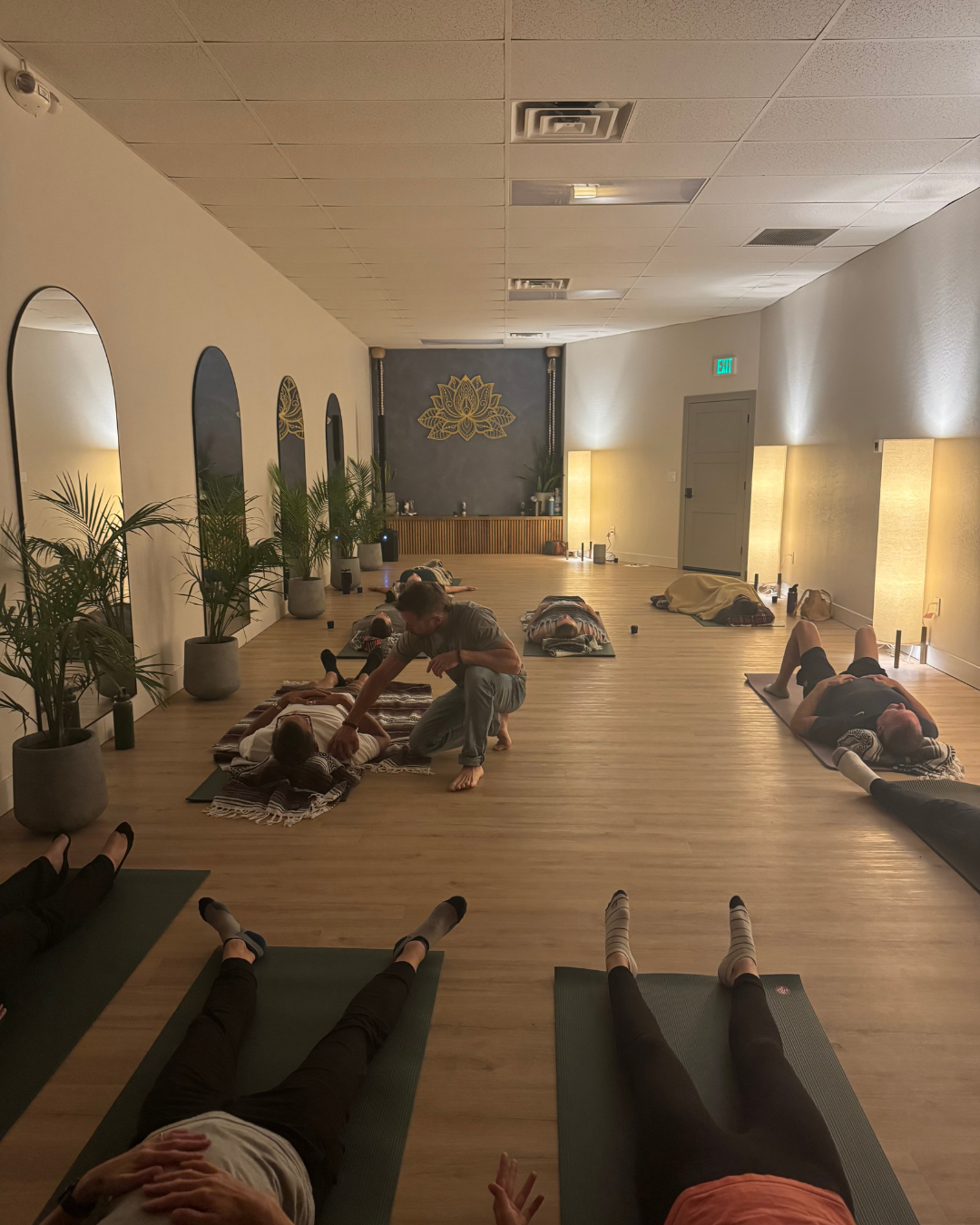 Breathwork session at Remember You